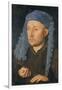 Portrait of a Man with Blue Headdress, C. 1430-Jan van Eyck-Framed Giclee Print