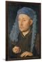 Portrait of a Man with Blue Headdress, C. 1430-Jan van Eyck-Framed Giclee Print