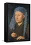 Portrait of a Man with Blue Headdress, C. 1430-Jan van Eyck-Framed Stretched Canvas