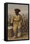 Portrait of a Man with Pipe-William Aiken Walker-Framed Stretched Canvas