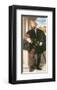 Portrait Of A Man-Alessando Bonvicino Moretto-Framed Premium Giclee Print