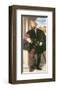 Portrait Of A Man-Alessando Bonvicino Moretto-Framed Premium Giclee Print