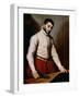 Portrait of a Man-Giovanni Battista Moroni-Framed Giclee Print