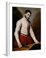 Portrait of a Man-Giovanni Battista Moroni-Framed Giclee Print