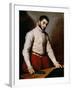 Portrait of a Man-Giovanni Battista Moroni-Framed Giclee Print