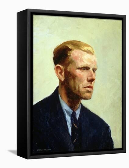 Portrait of a Man-Edward Hopper-Framed Stretched Canvas