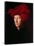 Portrait of a Man-Jan van Eyck-Framed Stretched Canvas