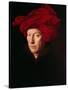 Portrait of a Man-Jan van Eyck-Stretched Canvas