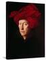 Portrait of a Man-Jan van Eyck-Stretched Canvas