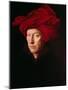 Portrait of a Man-Jan van Eyck-Mounted Art Print