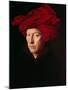 Portrait of a Man-Jan van Eyck-Mounted Art Print