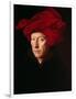 Portrait of a Man-Jan van Eyck-Framed Art Print