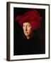 Portrait of a Man-Jan van Eyck-Framed Art Print