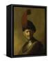 Portrait of a Man-Rembrandt van Rijn-Framed Stretched Canvas