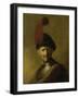 Portrait of a Man-Rembrandt van Rijn-Framed Art Print