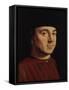 Portrait of a Man-Antonello da Messina-Framed Stretched Canvas