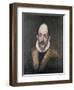 Portrait of a Man-El Greco-Framed Giclee Print