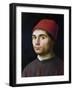 Portrait of a Man-Antonello da Messina-Framed Giclee Print