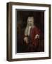 Portrait of a Man-Cornelis Troost-Framed Art Print