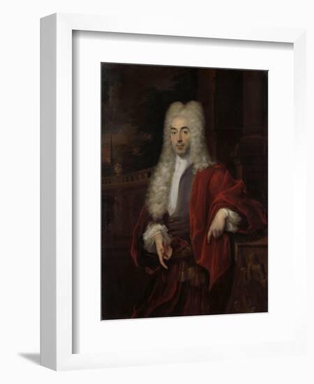 Portrait of a Man-Cornelis Troost-Framed Art Print