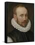 Portrait of a Man-Adriaen Thomasz Key-Framed Stretched Canvas