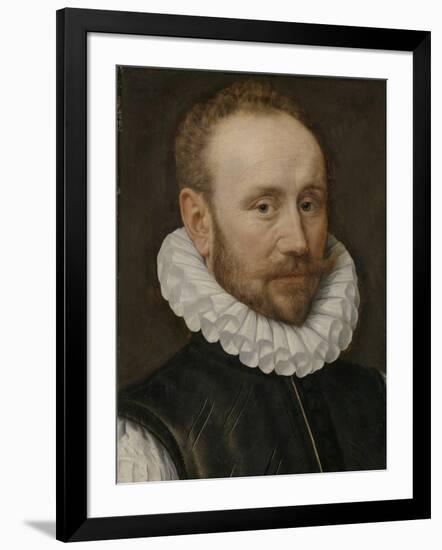 Portrait of a Man-Adriaen Thomasz Key-Framed Art Print