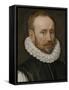 Portrait of a Man-Adriaen Thomasz Key-Framed Stretched Canvas