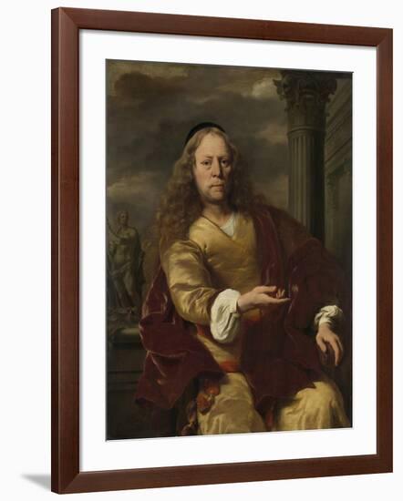 Portrait of a Man-Ferdinand Bol-Framed Art Print