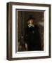 Portrait of a Man.-Thomas de Keyser-Framed Art Print