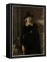 Portrait of a Man.-Thomas de Keyser-Framed Stretched Canvas