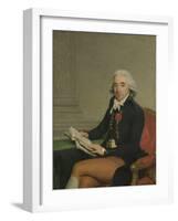 Portrait of a Man-Francois Andre Vincent-Framed Art Print