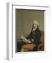 Portrait of a Man-Francois Andre Vincent-Framed Art Print