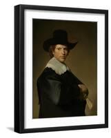 Portrait of a Man-Johannes Cornelisz Verspronck-Framed Art Print