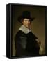 Portrait of a Man-Johannes Cornelisz Verspronck-Framed Stretched Canvas