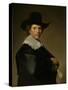 Portrait of a Man-Johannes Cornelisz Verspronck-Stretched Canvas