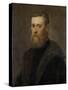 Portrait of a Man-Jacopo Tintoretto-Stretched Canvas