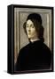 Portrait of a Man-Sandro Botticelli-Framed Stretched Canvas