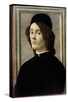 Portrait of a Man-Sandro Botticelli-Stretched Canvas