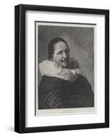 Portrait of a Man-Frans Hals-Framed Giclee Print