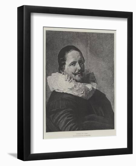 Portrait of a Man-Frans Hals-Framed Giclee Print