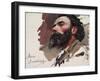 Portrait of a Man-Maria Iakunchikova-Framed Giclee Print