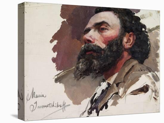 Portrait of a Man-Maria Iakunchikova-Stretched Canvas