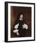 Portrait of a Man-Sebastien Bourdon-Framed Giclee Print