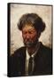 Portrait of a Man-Ilya Efimovich Repin-Framed Stretched Canvas