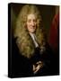 Portrait of a Man-Nicolas de Largilliere-Stretched Canvas