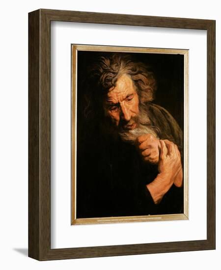 Portrait of a Man-Jacob Jordaens-Framed Giclee Print