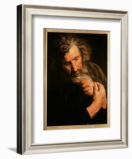 Portrait of a Man-Jacob Jordaens-Framed Giclee Print