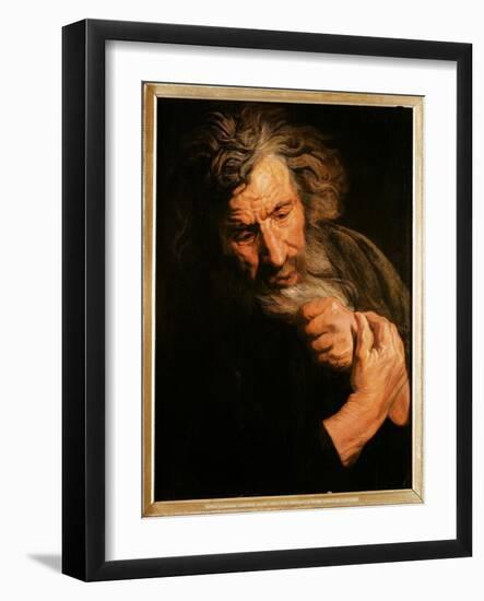 Portrait of a Man-Jacob Jordaens-Framed Giclee Print