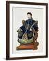 Portrait of a mandarin, China, 19th century-Unknown-Framed Giclee Print