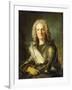 Portrait of a Marechal De France, Probably Chretien-Louis De Montmorency-Luxembourg-Jean-Marc Nattier-Framed Giclee Print